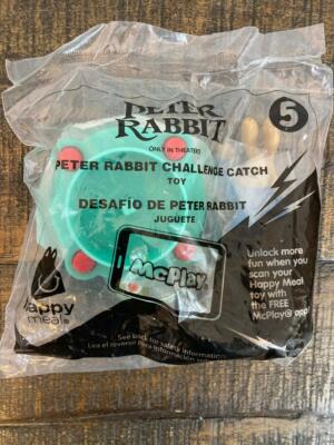 2018 McDonalds Peter Rabbit Happy Meal Toy #5 Challenge Catch NIP | eBay