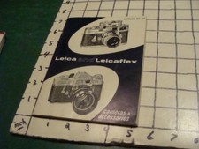 Orig Catalog -- 1966 LEICA and LEICAFLED --  39 -- cameras  accessories 52pgs