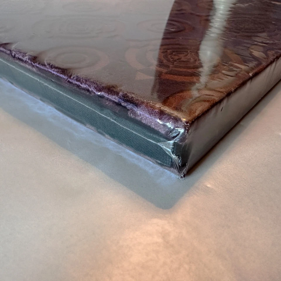 álbum de recortes álbum de fotos de memoria libro - tapa dura de terciopelo - páginas de papel negro - 12 pulgadas Foto 4 de 4