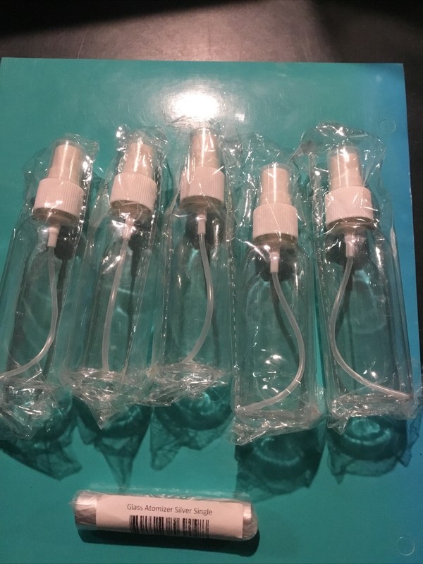 6 pack Refillable Perfume Essential Oil Atomizer Spray Bottles