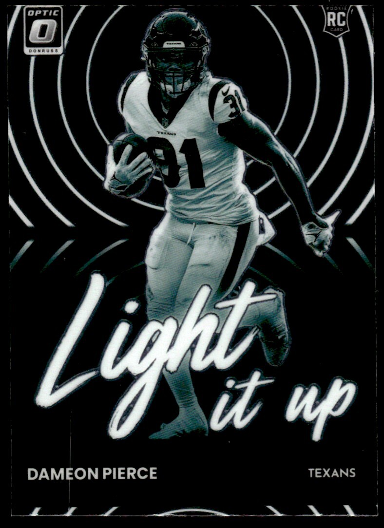 Dameon Pierce Panini Donruss Optic Light It Up #LU18 Base