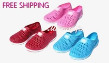 Women's Slip on Shoes Garden Water Clogs Assorted Colors Size 7 8 9