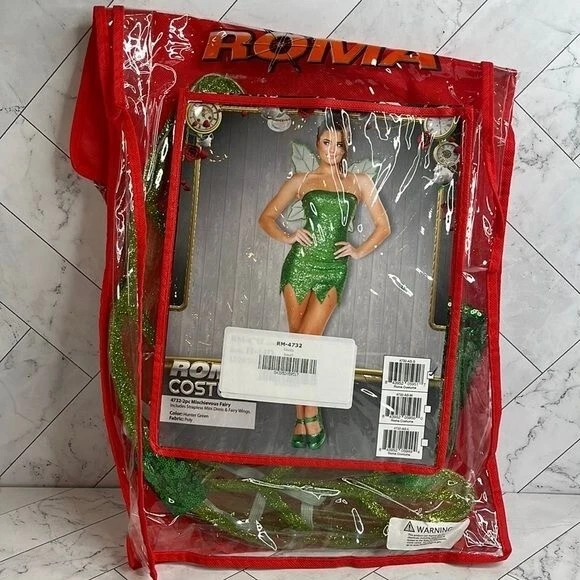 Disfraz de Hada Traviesa Roma 2 Piezas Talla S Foto 2 de 4
