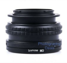 Adjustable Focus Helicoid Macro Adapter for Olympus OM Lens to Sony E Camera