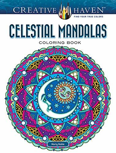 Creative Haven Celestial Mandalas Coloring Book - Image 5