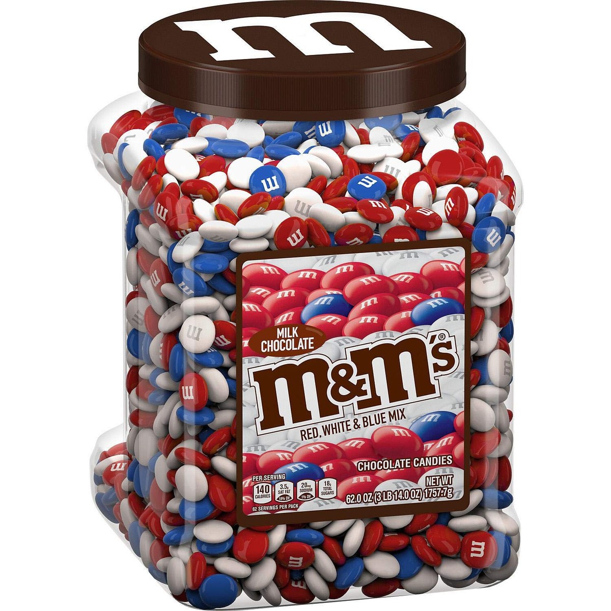 M&M's Red White & Blue Milk Chocolate (62 Oz) | eBay