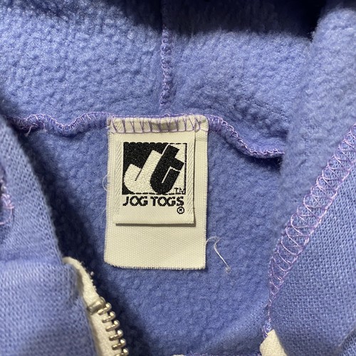 Jog Togs Boy's VTG 80s (Size 4T) USA Full Zip Cotton Hoodie - Picture 3 of 4