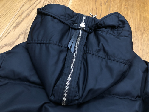 ALLSAINTS WOMEN KAYLA PUFFER JACKET SMALL DARK BLUE OVERSIZED HOODED PARKA STYLE - Picture 19 of 23