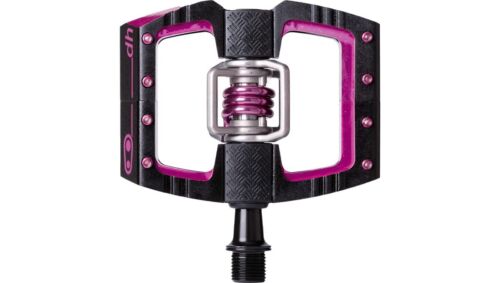 Crankbrothers Mallet DH Bicycle Pedals 9/16", Black/Pink - Zdjęcie 1 z 2