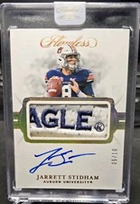 2019 Flawless Collegiate Jarrett Stidham Gold RPA Rookie Patch Auto RC #05/10