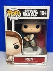Funko POP Star Wars 104 Rey Damaged Box