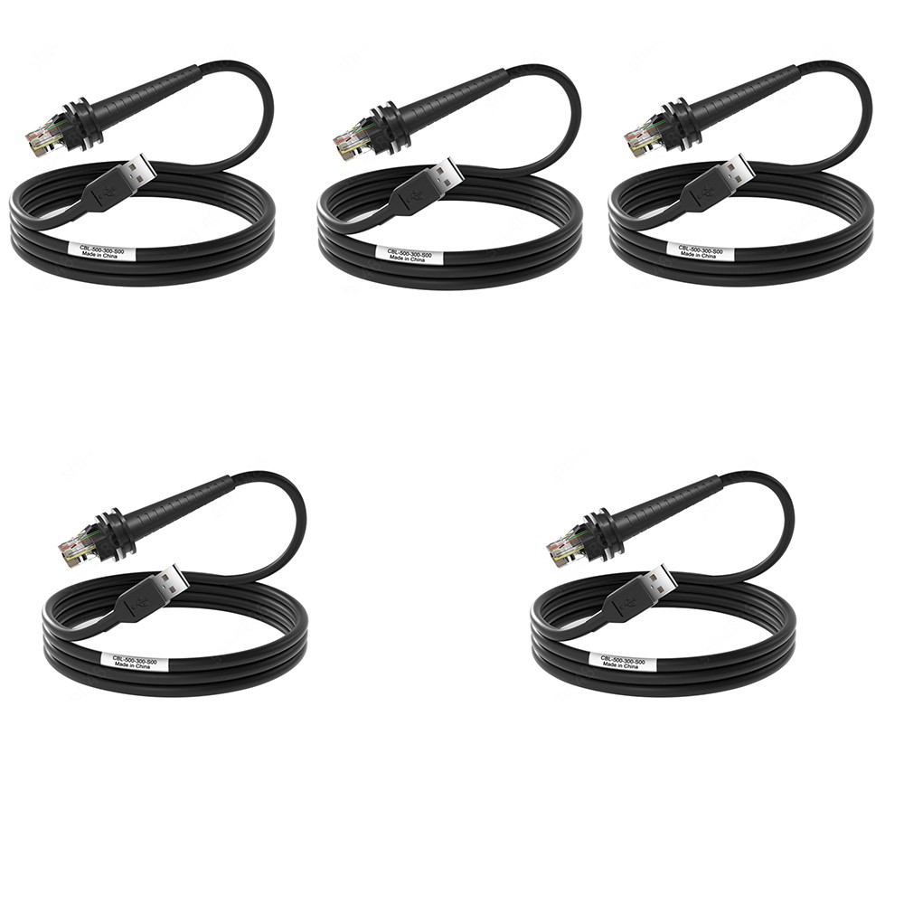 5PCS USB to RJ45 Cable For Honeywell 1950G-SR 1911i 1980i 1981i-FR 1910i-ER