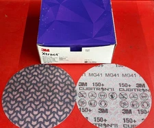3M XTRACT 66526 BOX OF (50) NET DISC 710W 150+ GRIT GRADE 6" DIAMETER 12000 RPM