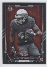 2015 Bowman Rookies Black Rainbow Foil Levi Norwood #65 0a9