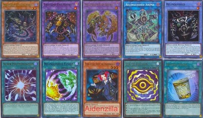 Yugioh Relinquished Deck - Millennium-Eyes Restrict Anima Illusionist Kaiju  | eBay