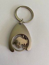 Schlüsselanhänger Chip Einkaufswagenchip Sternzeichen Stier