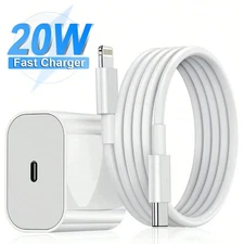Original USB-C Fast Charger For iPhone 17 16 15 14 13 12 11 Pro Max Type C Cable