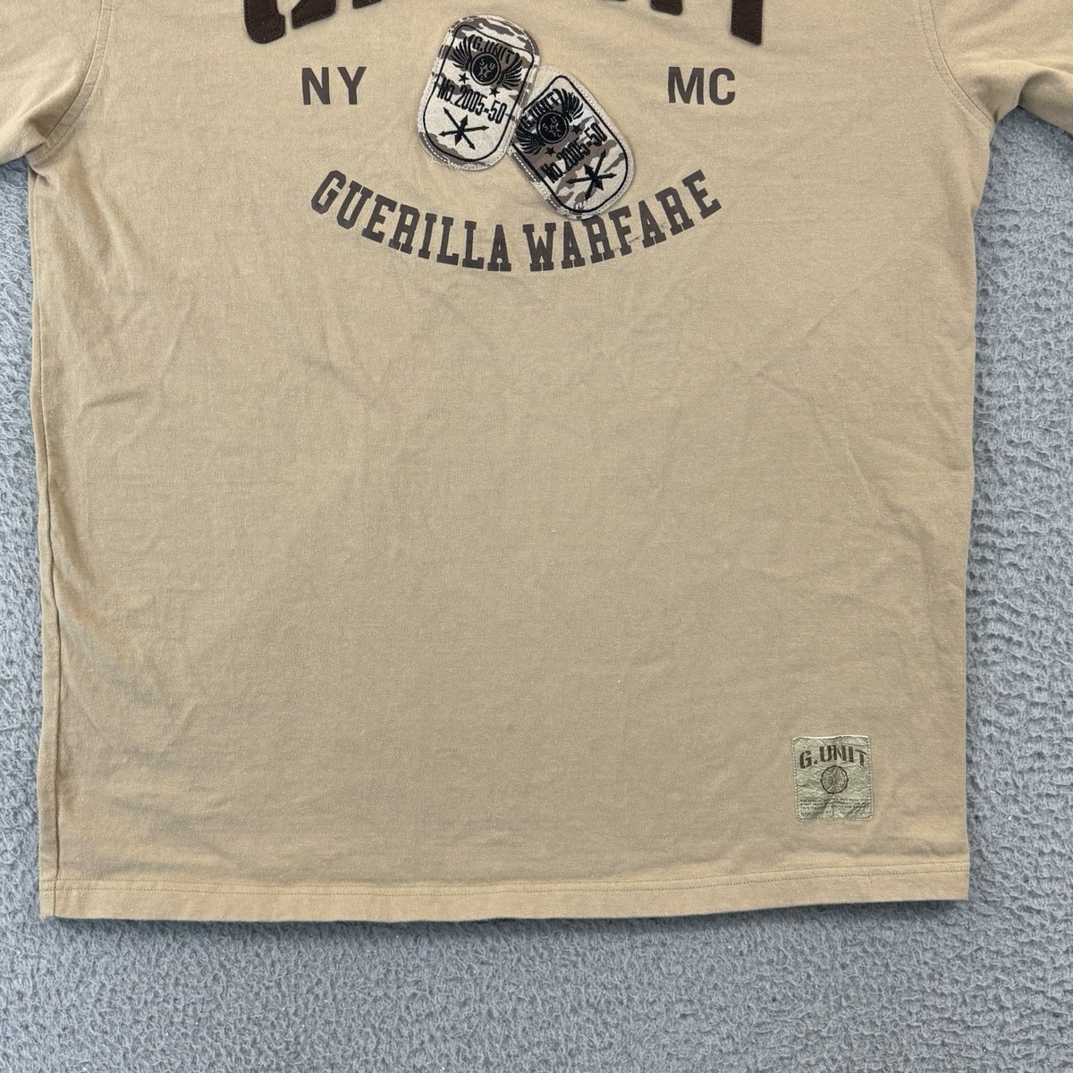 Vintage G-Unit Shirt Mens XL 50 Cent Hip-Hop Short Sleeve
