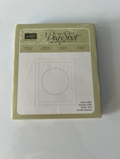 Stampin Up 3" Circle Originals Big Shot Sizzix
