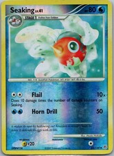 Pokemon TCG Seaking Uncommon Reverse Holofoil Diamond and Pearl 62/130 HP