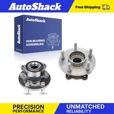 Rear, Front Wheel Hub Bearing Assemblies for 2013-2020 Ford Fusion