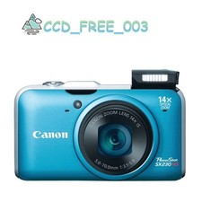 Canon PowerShot SX230 HS 12.1MP 14x Zoom GPS Digital Camera Full HD 1080p Video