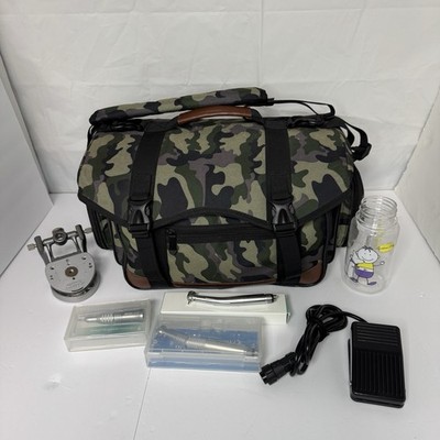 Portable Dental Delivery Unit Bag Air Compressor Suction System / 4 Hole