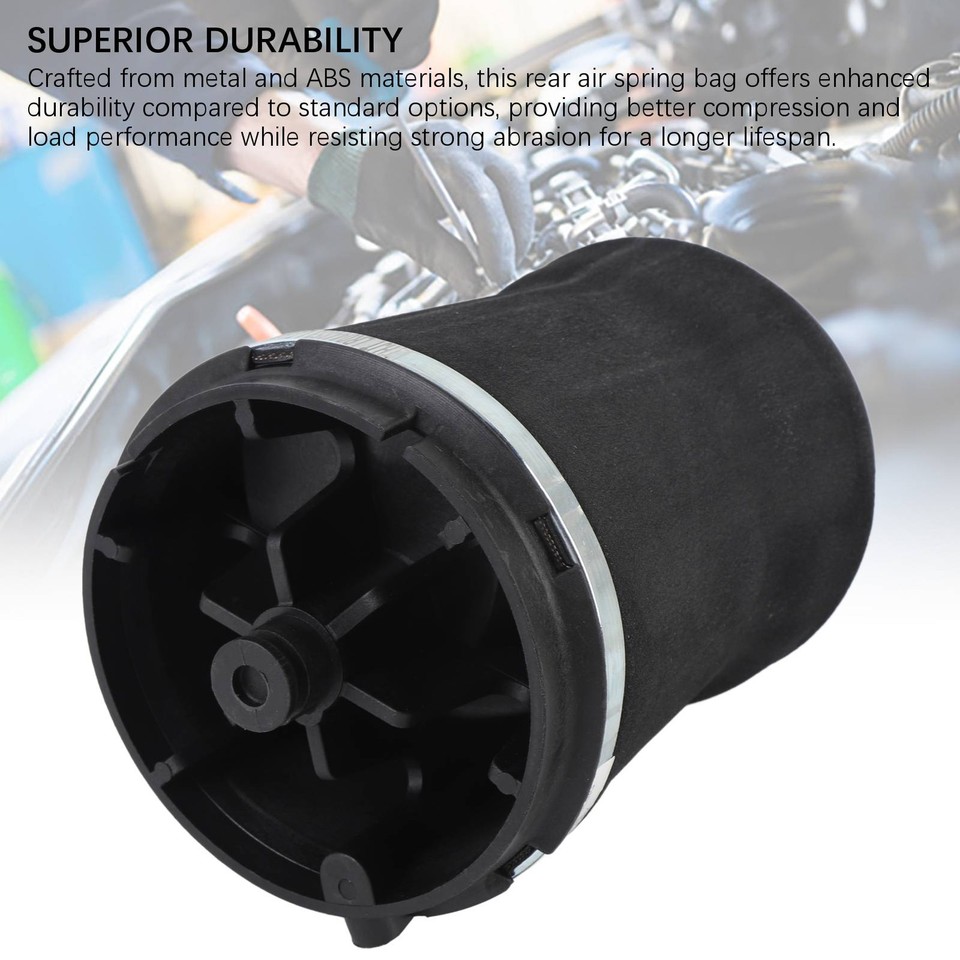 ^Rear Air Suspension Spring Bag Vibration Absorbing Improve Ride ...