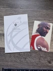 1996 MICHAEL JORDAN World Com Jumbo Phone Pass/Card 50 Min 4.5” X 6.6” W/Folder