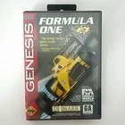 Domark Formula One for Sega Genesis Racing Video Game GA Rated