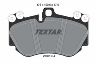 Textar Bremsbelagsatz, Scheibenbremse 2396101 FüR Audi Lamborghini Porsche