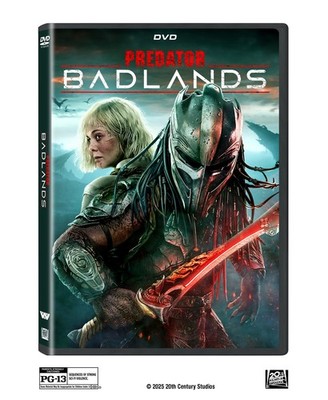 Sony Pictures Home Entertainment Predator: Badlands DVD Movie, Sci-Fi Action