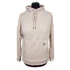 Women's Carhartt Pink Relaxed Fit Hoodie Size Small