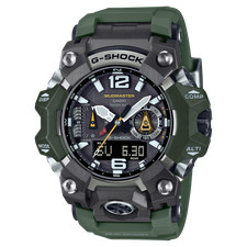 Casio G-Shock GWGB10003ACR MudMaster Green Compatible w/ Casio Watches App