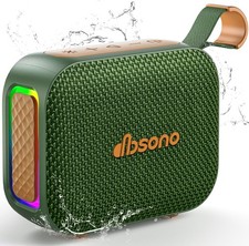 Portable Bluetooth Speaker Waterproof Gift: Birthday Christmas Dark Green