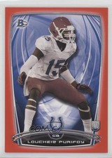 2014 Bowman Rookies Red 56/199 Loucheiz Purifoy #81 k7q
