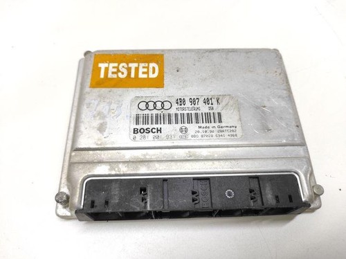AUDI A4 8D2, B5 Motorsteuergerät ECU 4B0907401K 2.5 Diesel 110kw 1999 22714997