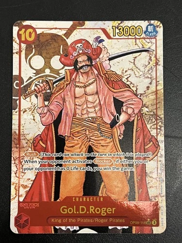 OP09-118 Gol D Roger SEC Alt Art One Piece Card Game TCG English
