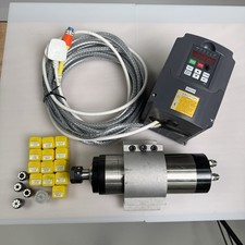 2.2KW 220V Water Cooled Spindle Motor ER20 Inverter+80mm Clamp CNC Kit