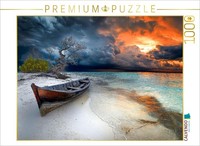 Calvendo Puzzle Boat On The Water | 1000 Pieces, Finished Size 25.2 × 18.9 In (6