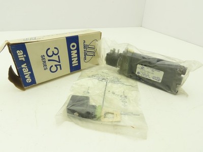 ISI Fluid Power 375-02-081-82 Pneumatic Directional Solenoid Air Valve 120V Coil