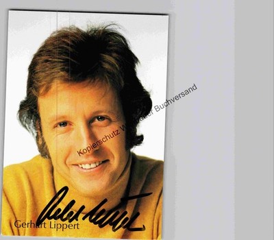 Original Autogramm Gerhart Lippert Schauspieler /// Autogramm Autograph s 295093
