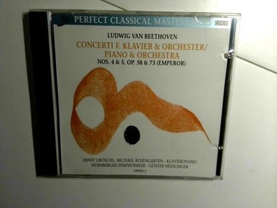 '' Ludwig Van Beethoven ''  CONCERTI F.KLAVIER & ORCHESTER PIANO & ORCESTRA '' Nos 