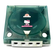 SEGA Dreamcast HELLO KITTY Blue Console [Excellent] retro game Sanrio kawaii 04a