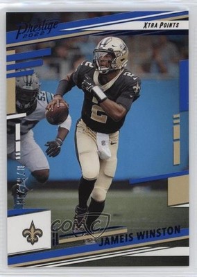 2022 Panini Prestige Xtra Points Blue 76/299 Jameis Winston #209 0nr3