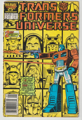 The Transformers Universe #2 (Jan 1987, Marvel Comics)