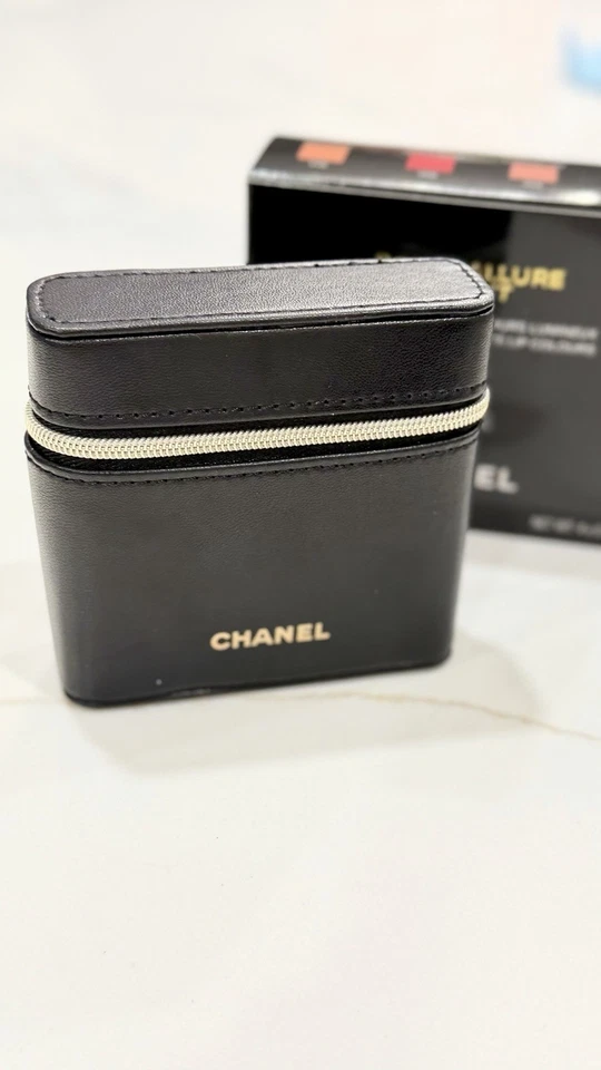 Chanel Black Vanity Case – Limited Edition Makeup Pouch Only (Case Only) - Image 4 of 4