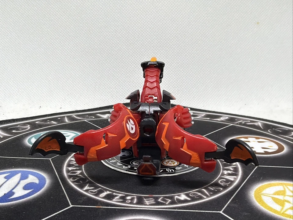 Bakugan Battle Brawlers Pyrus Hex Viper Helios Anime Color & Card Painted - Image 3 of 4