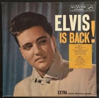 ELVIS PRESLEY Elvis Is Back! 1960 RCA Victor Mono 1st Press 4S / 3S ~ LPM-2231