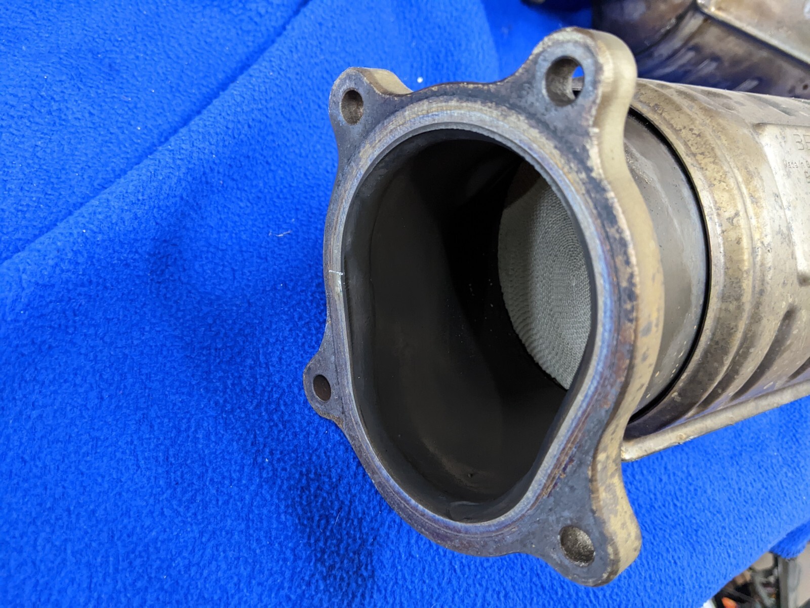 oem Bentley Continental Flying Spur exhaust pair manifold primary downpipes